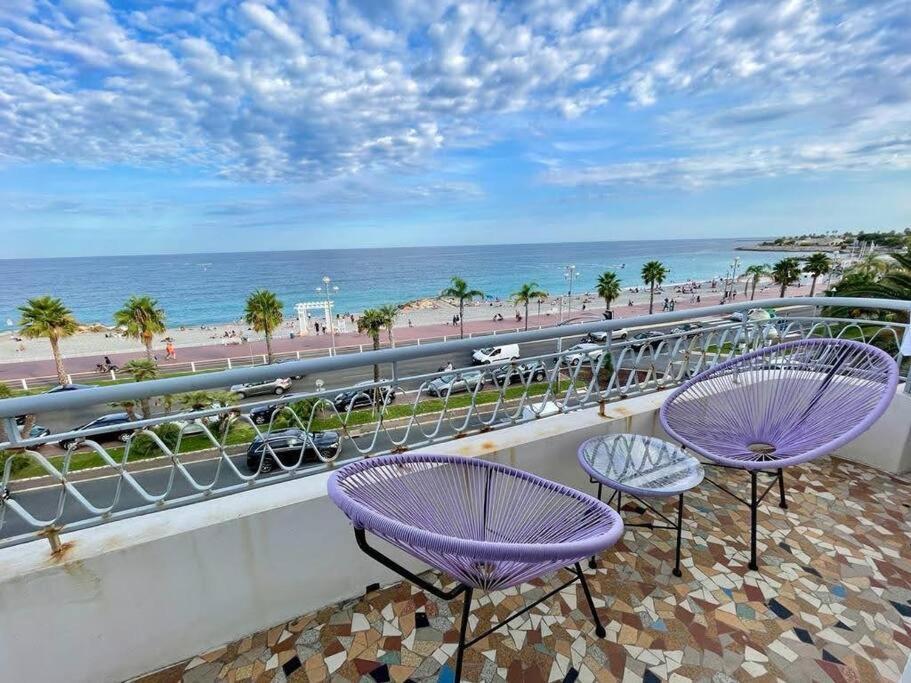 Beach Front, Superbe Appartement Pour 4 Personnes Nice Exterior photo